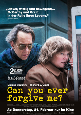 Filmplakat: Can You ever Forgive Me?