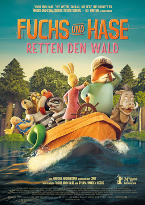 Filmplakat "Fuchs und Hase retten den Wald"