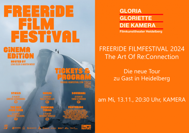 Ankündigung "Freeride Filmfestival"