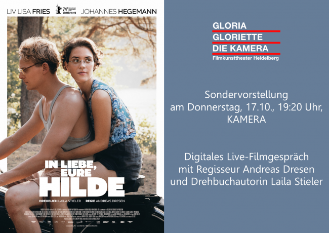 Ankündigung "In Liebe, Eure Hilde"